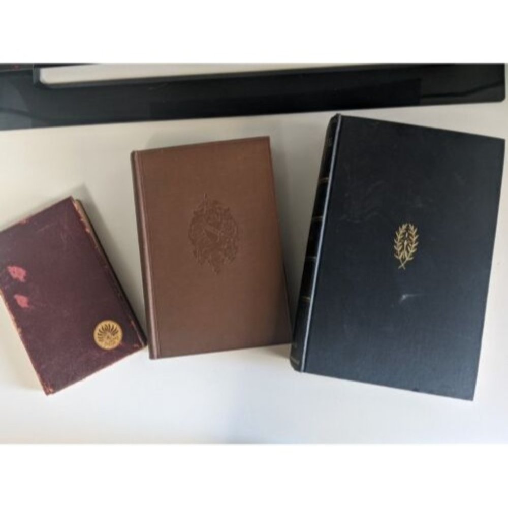 vintage poetry book lot